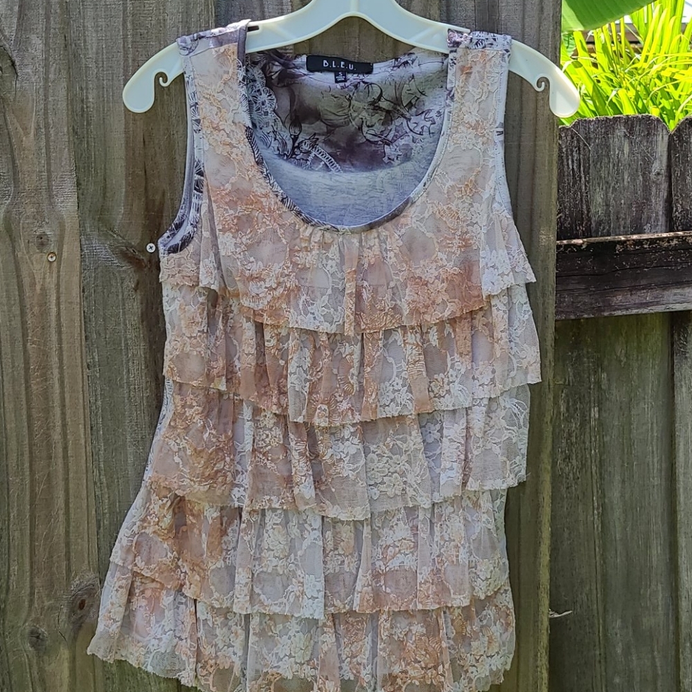 B.L.E.U. sleeveless top
